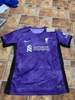 Nike Liverpool 2023/24 Diogo Jota Third Kit Jersey Size M.